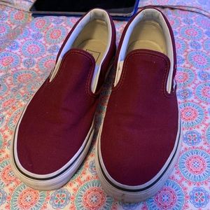 Vans slip on